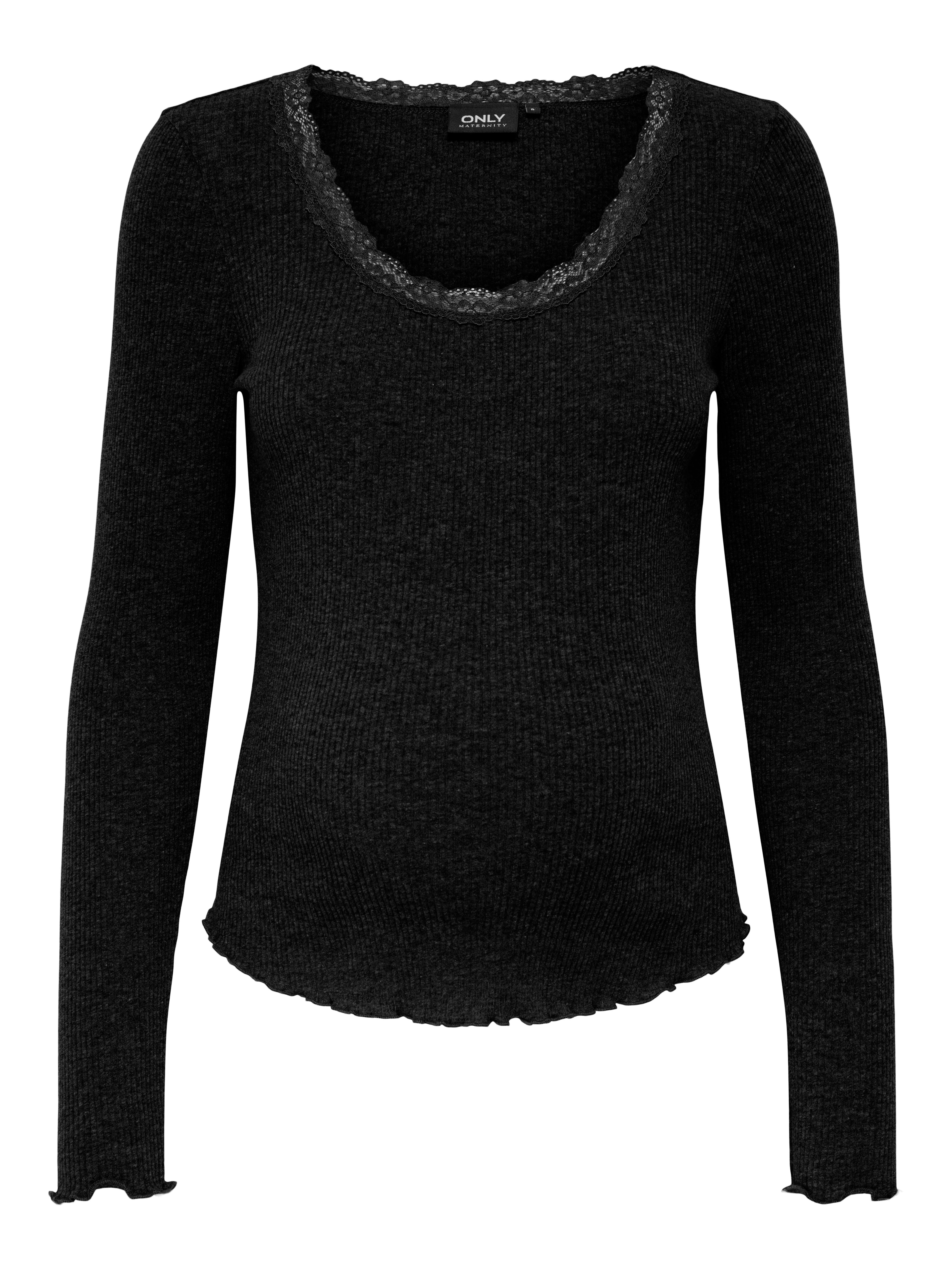 OLMXENA Top Black