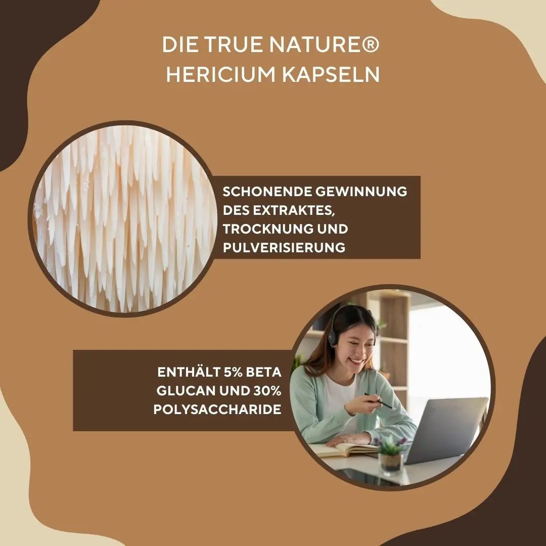 TRUE NATURE® Vitalpilz Power