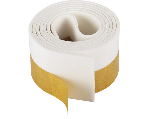 fix-o-moll deurrubber SOFT BASIC zelfklevend wit 1 m x 38 mm
