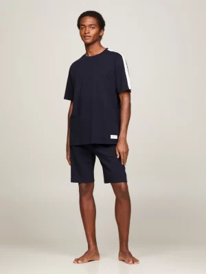 Camiseta TH Established Logo Tape Lounge