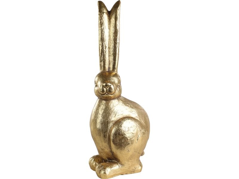 EGLO Hase Chilandy 50 cm, Gold Hasenfigur