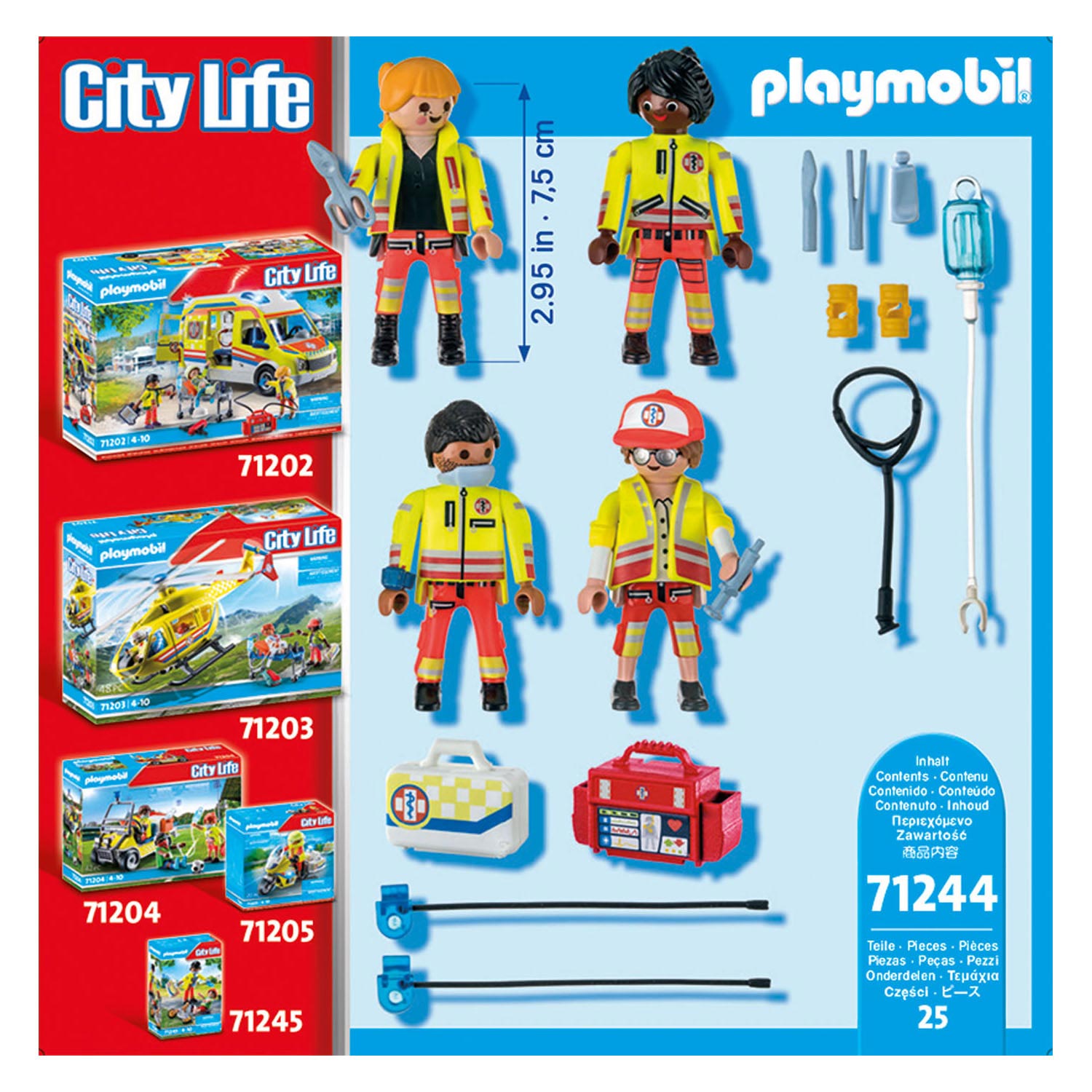 Playmobil City Life Reddingsteam - 71244