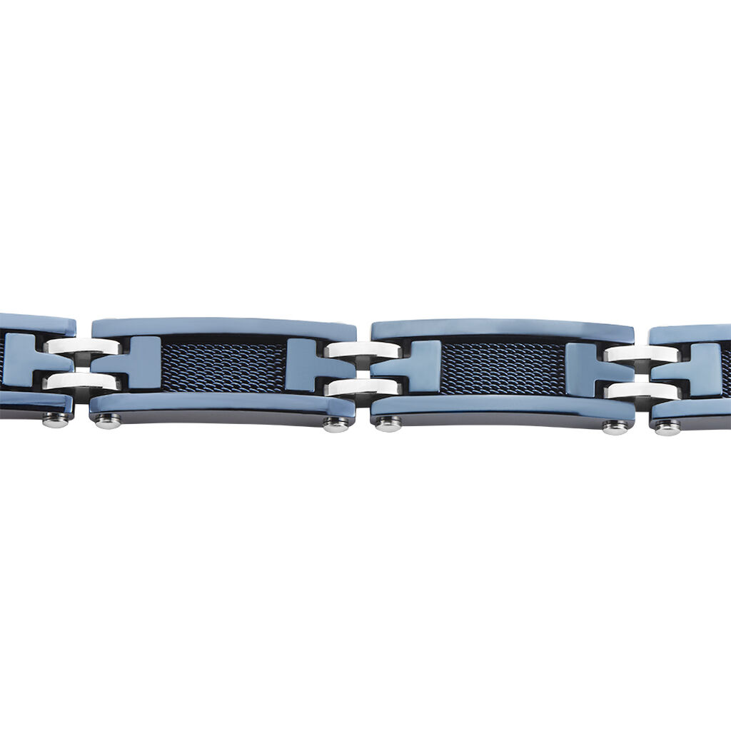 Bracelet Jourdan Zephir Acier Bleu