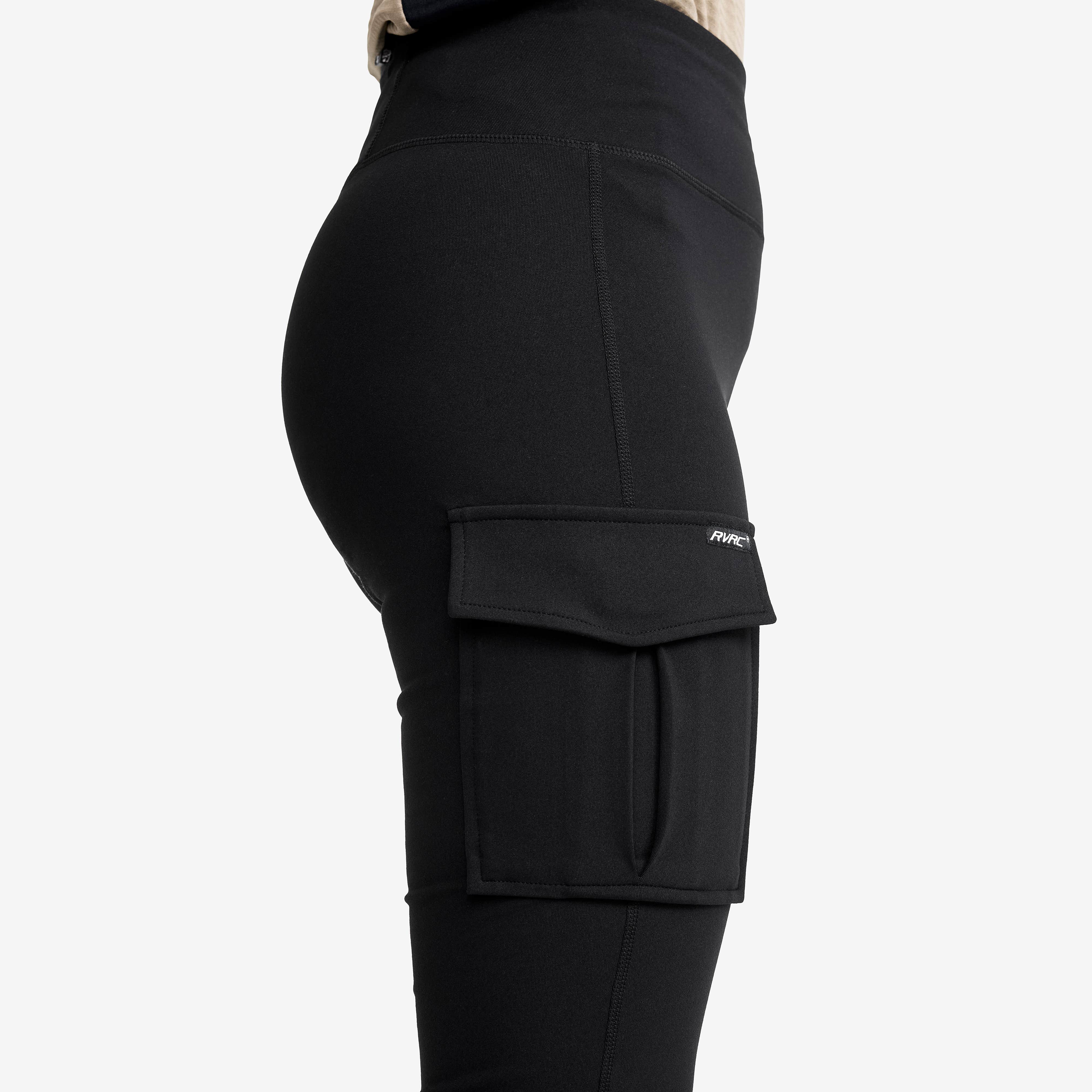 Summit Pocket Tights Dame Black