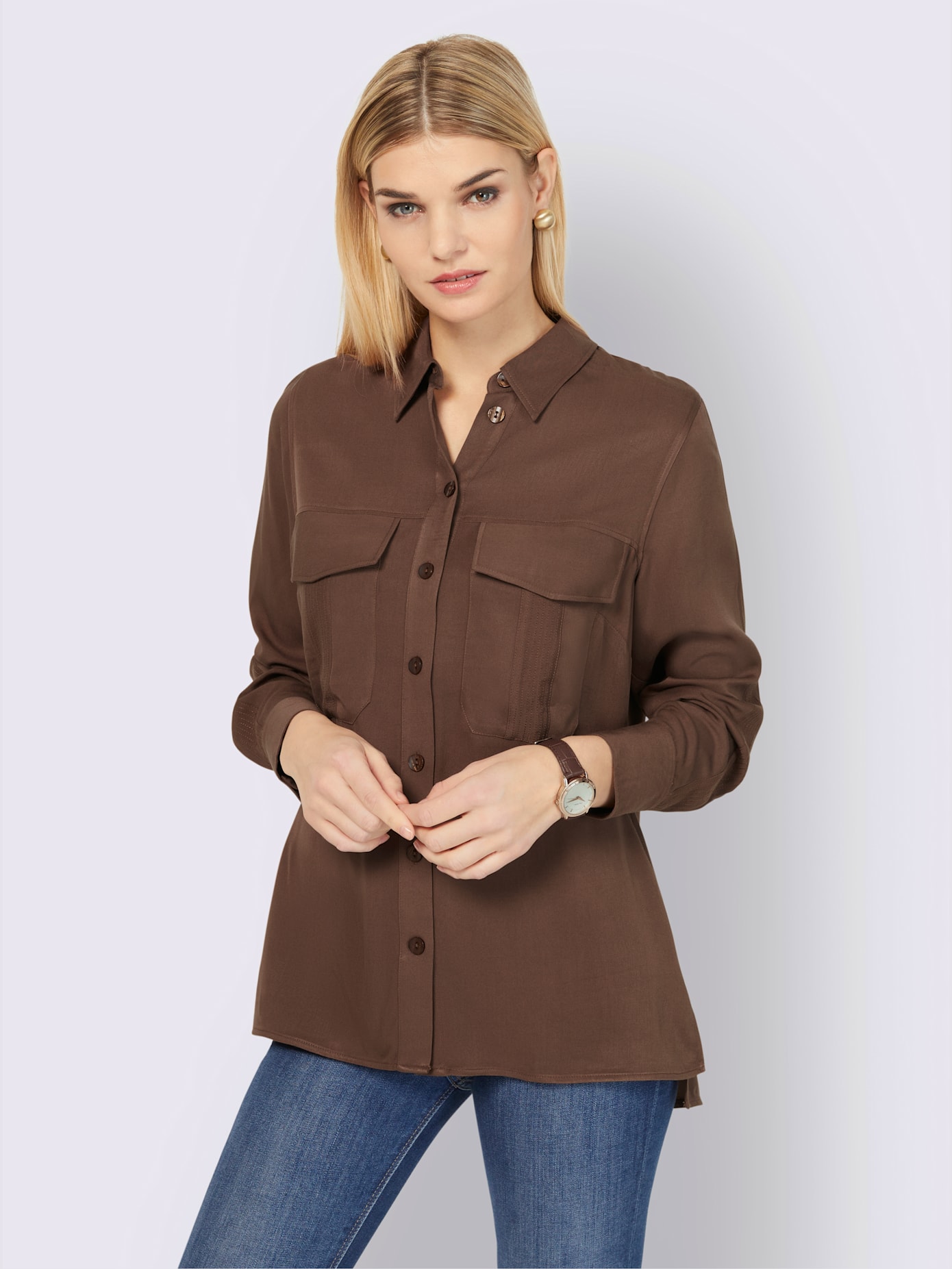Chemisier long pure viscose