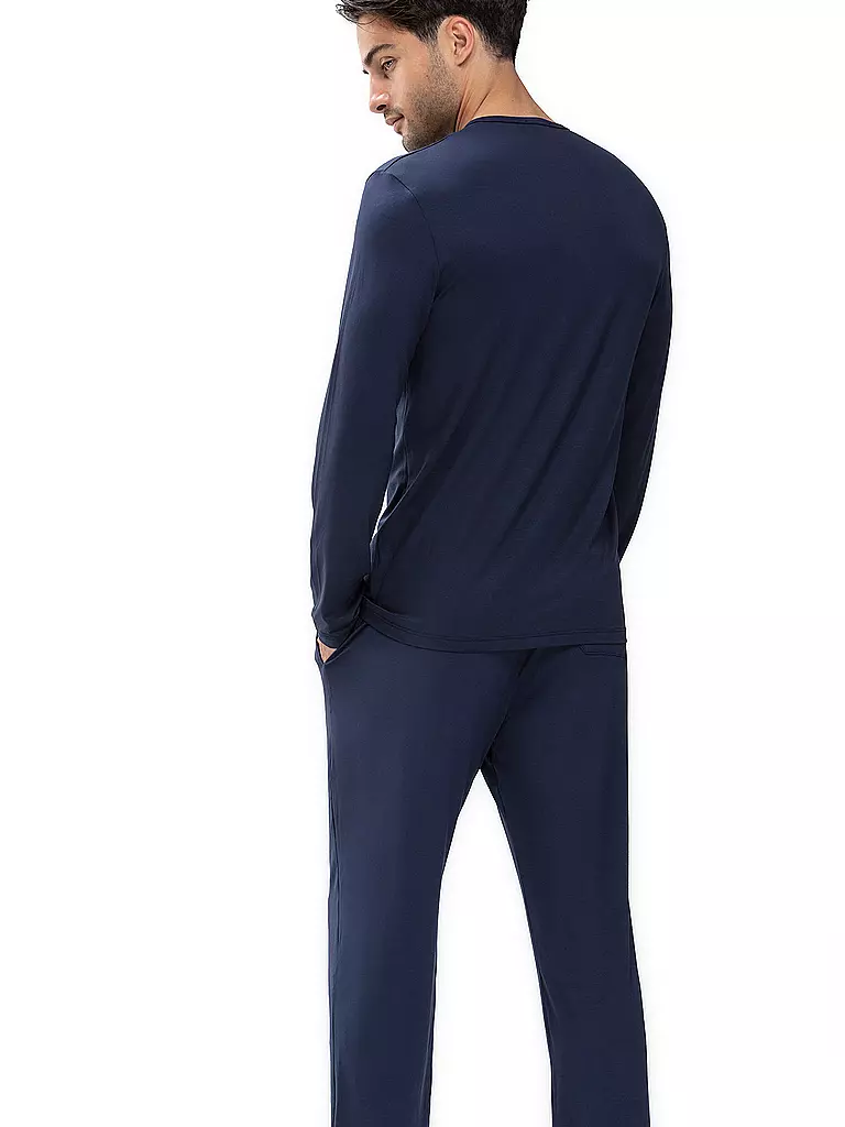 MEY Pyjamahose JEFFERSON yacht blue dunkelblau