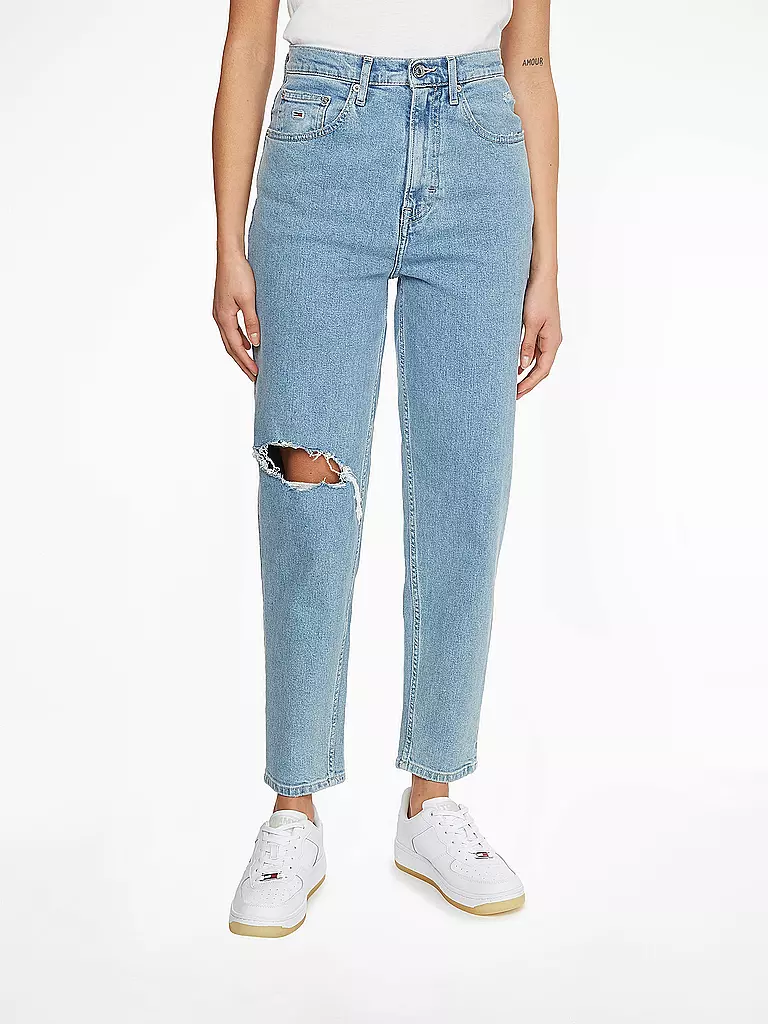 TOMMY JEANS Jeans Mom Fit  hellblau