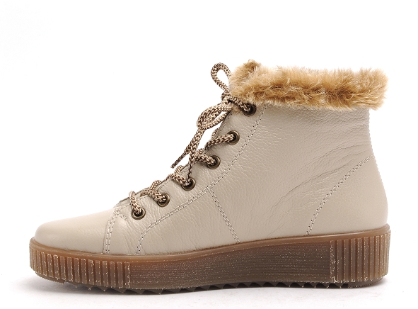 Remonte boots bottine plates femme r7980 beige