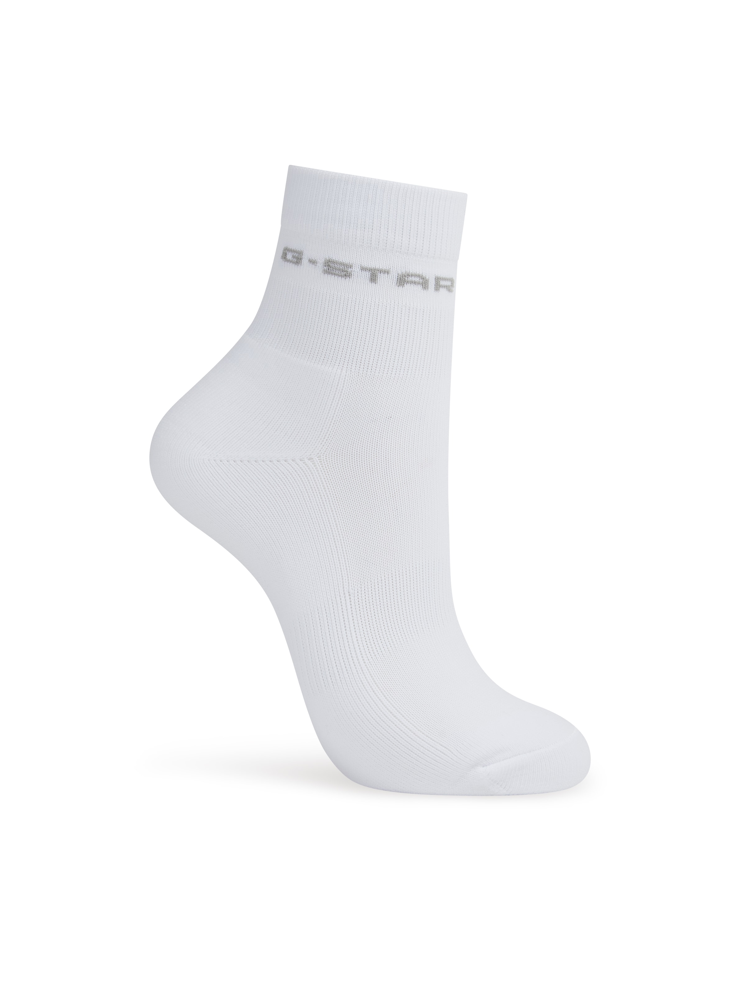 G-STAR Sportsocken »MUSK, 3 PACK ANKLET SPORTS SOCKS« Packung, 3 Paar tlg. unifarben, mit Logo-Jacquard
