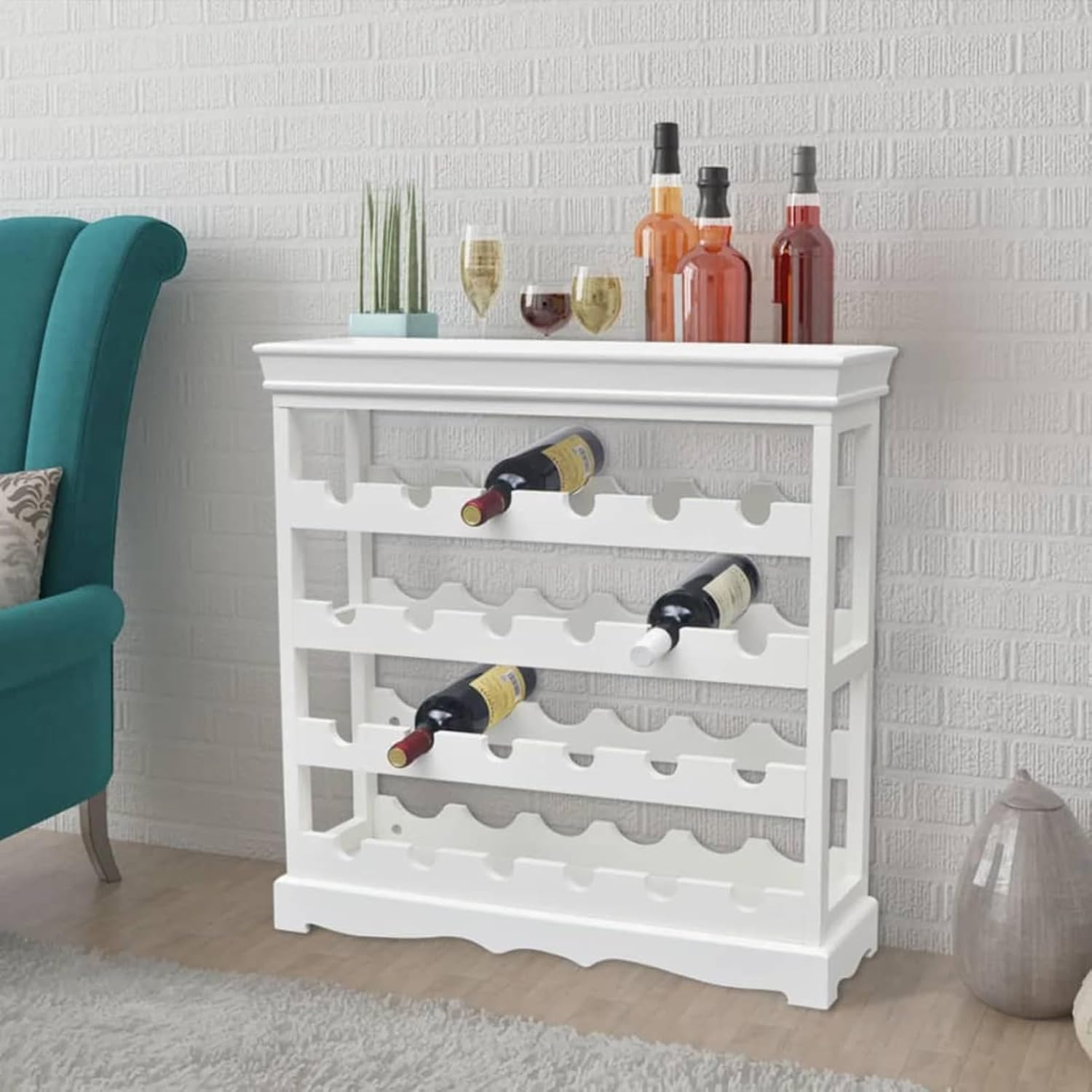 Weinschrank Abreu Weiß Weinschrank Model242438