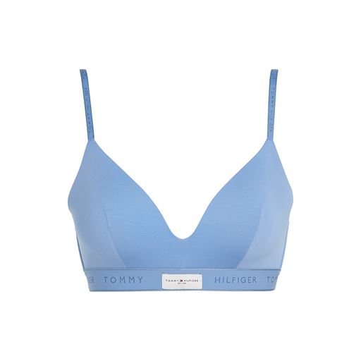 Tommy Hilfiger Lightly Lined Triangle BH, Light Iris Blue, L