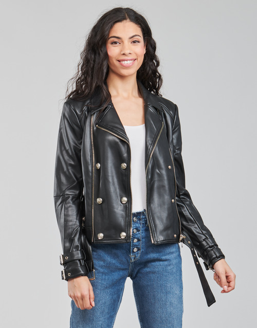 Guess - OLIVIA MOTO JACKEY Negro