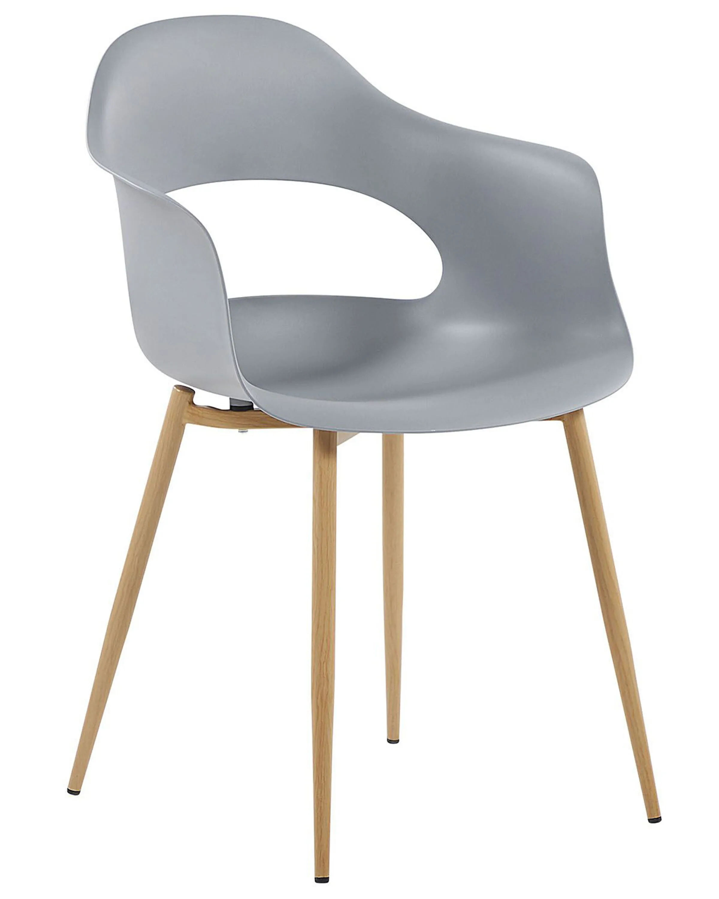 Set van 2 eetkamerstoelen UTICA Lichtgrijs