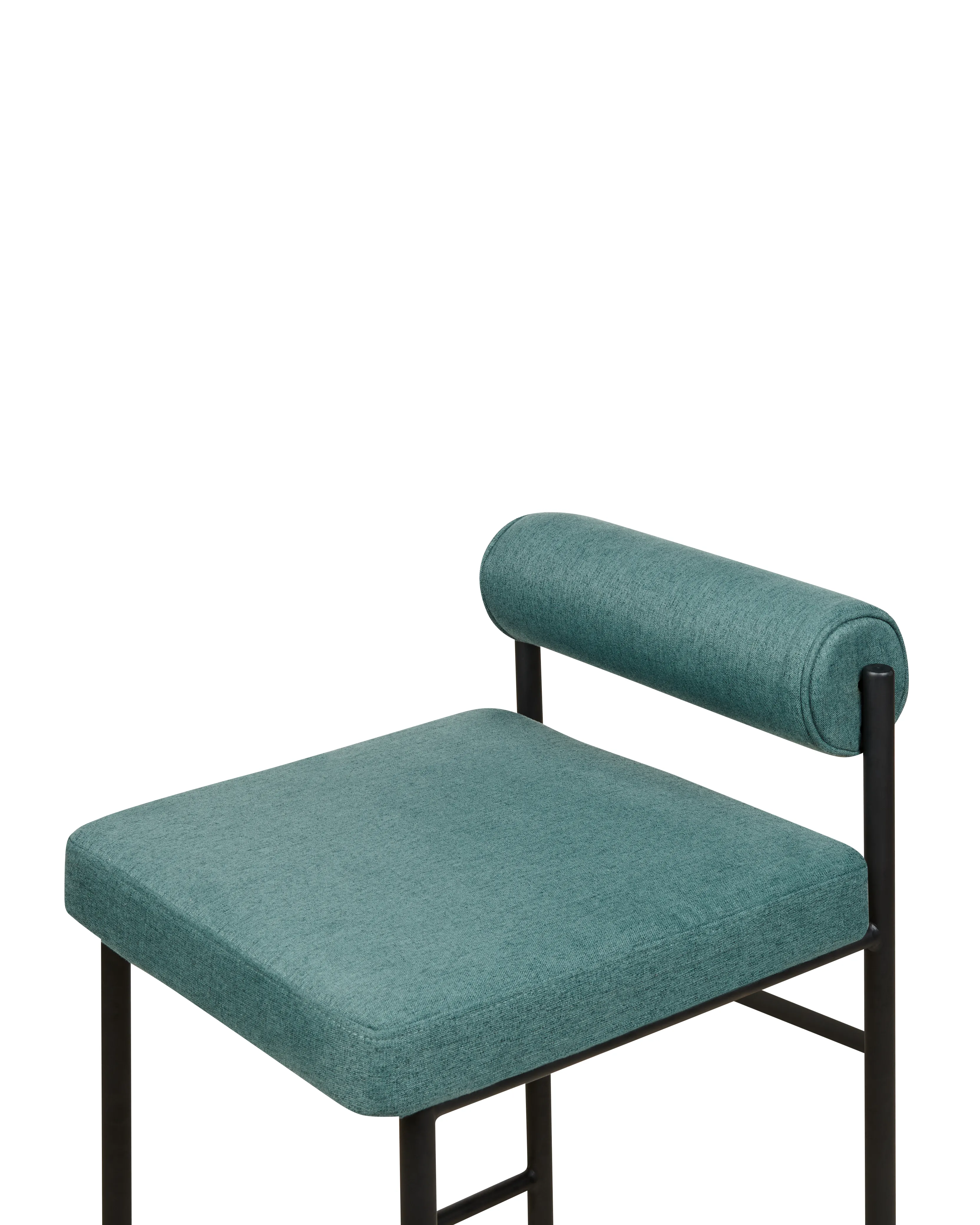 Set van 2 barstoelen AMAYA Groenblauw
