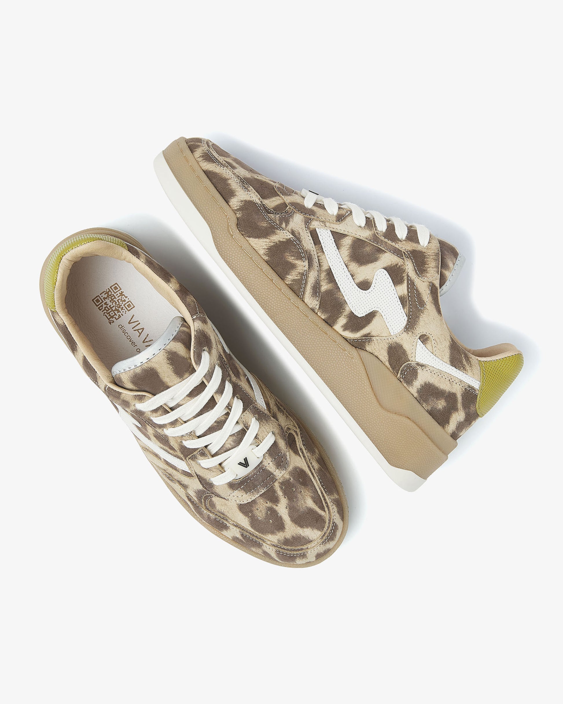 VIA VAI luipaardprint dames sneakers Sam Levi