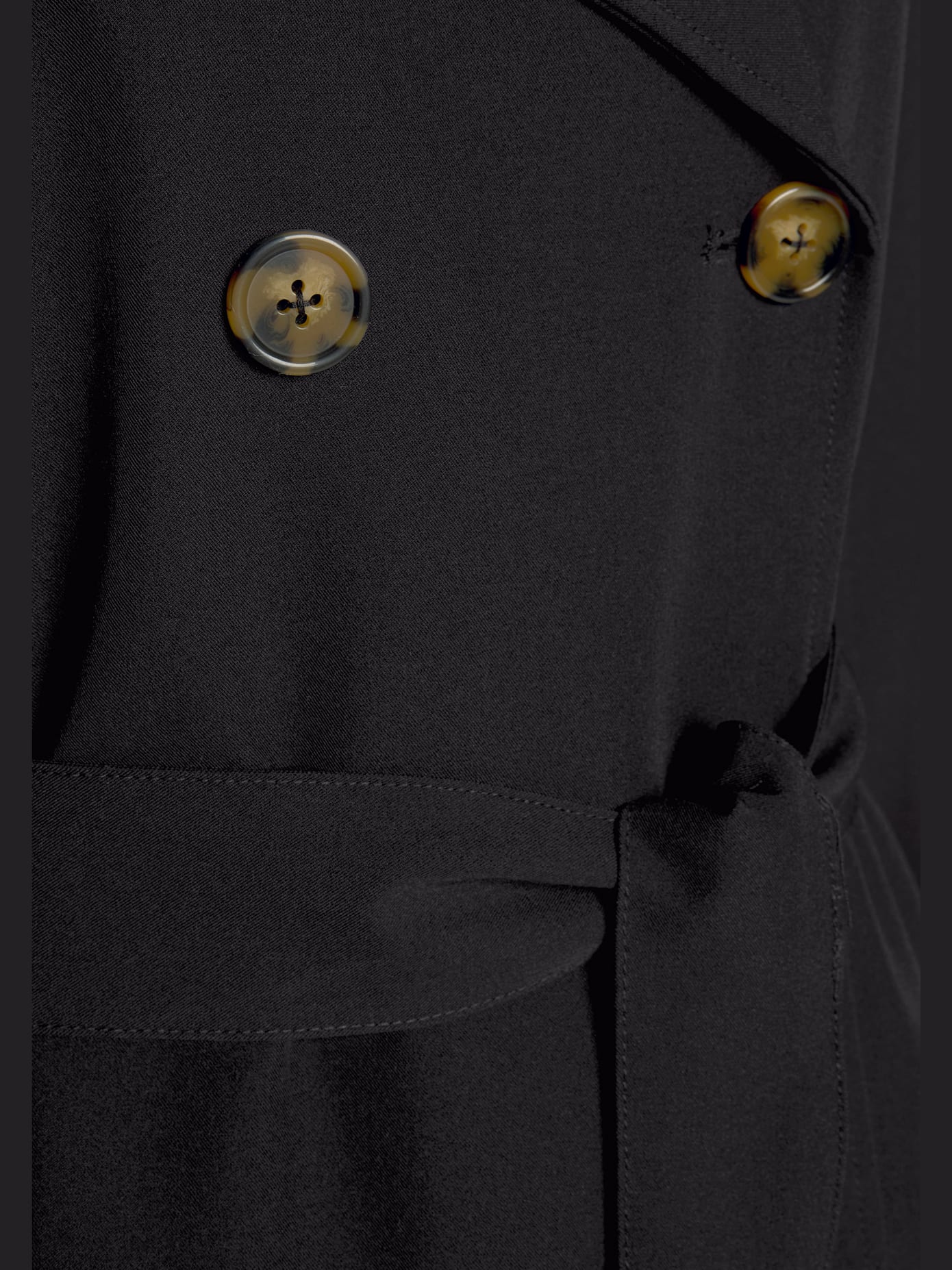Trench-coat classique en matière légère