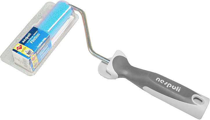 Mini rouleau NESPOLI Teflon surface lisse Ø15 110 mm