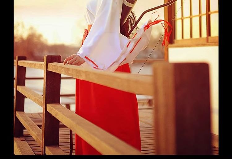 Sohma - Inuyasha Kikyo cosplaykostuumset