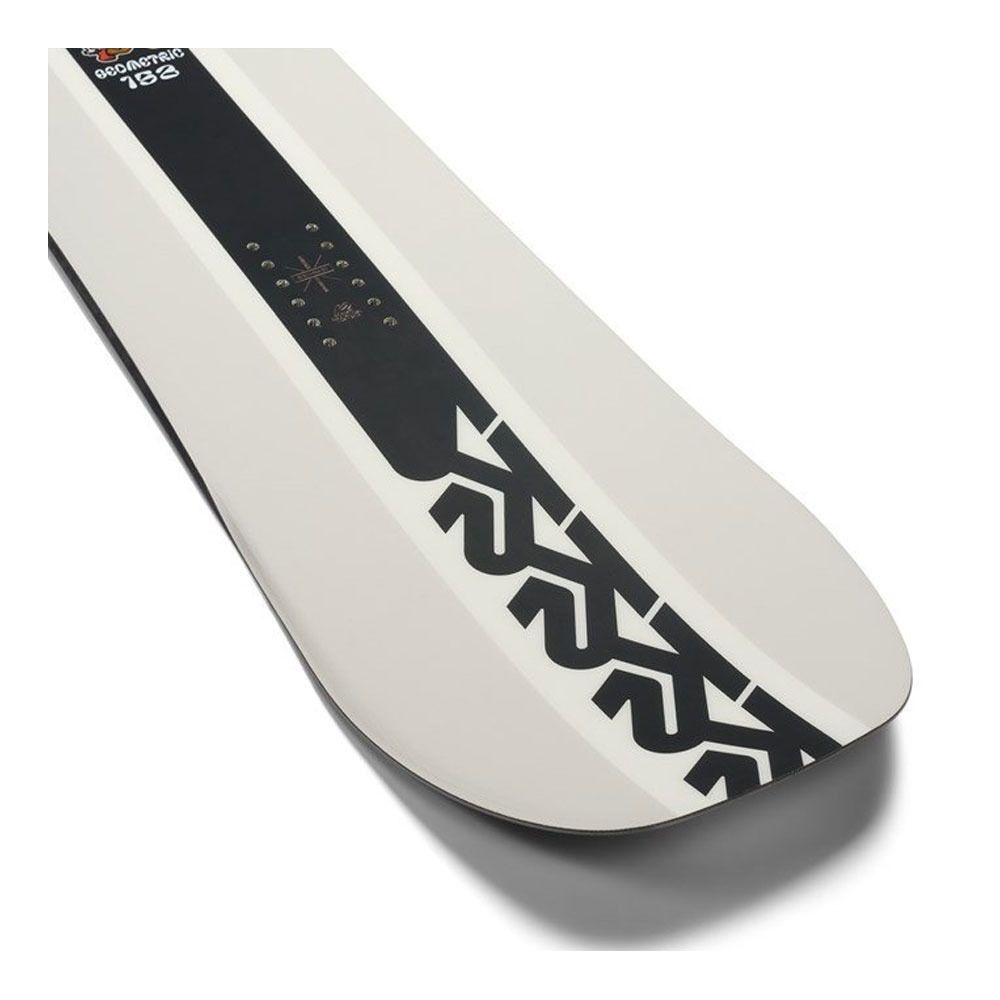 K2 GEOMETRIC - Snowboard freestyle Homme black/white