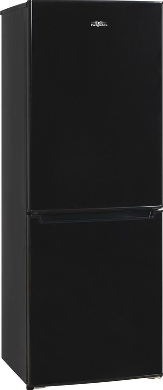 Everglades EVUD4043 - Koel-vriescombinatie - Zwart - E Klasse - 207 Liter
