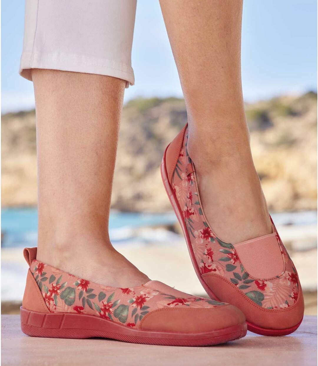 Ballerines Élastiquées