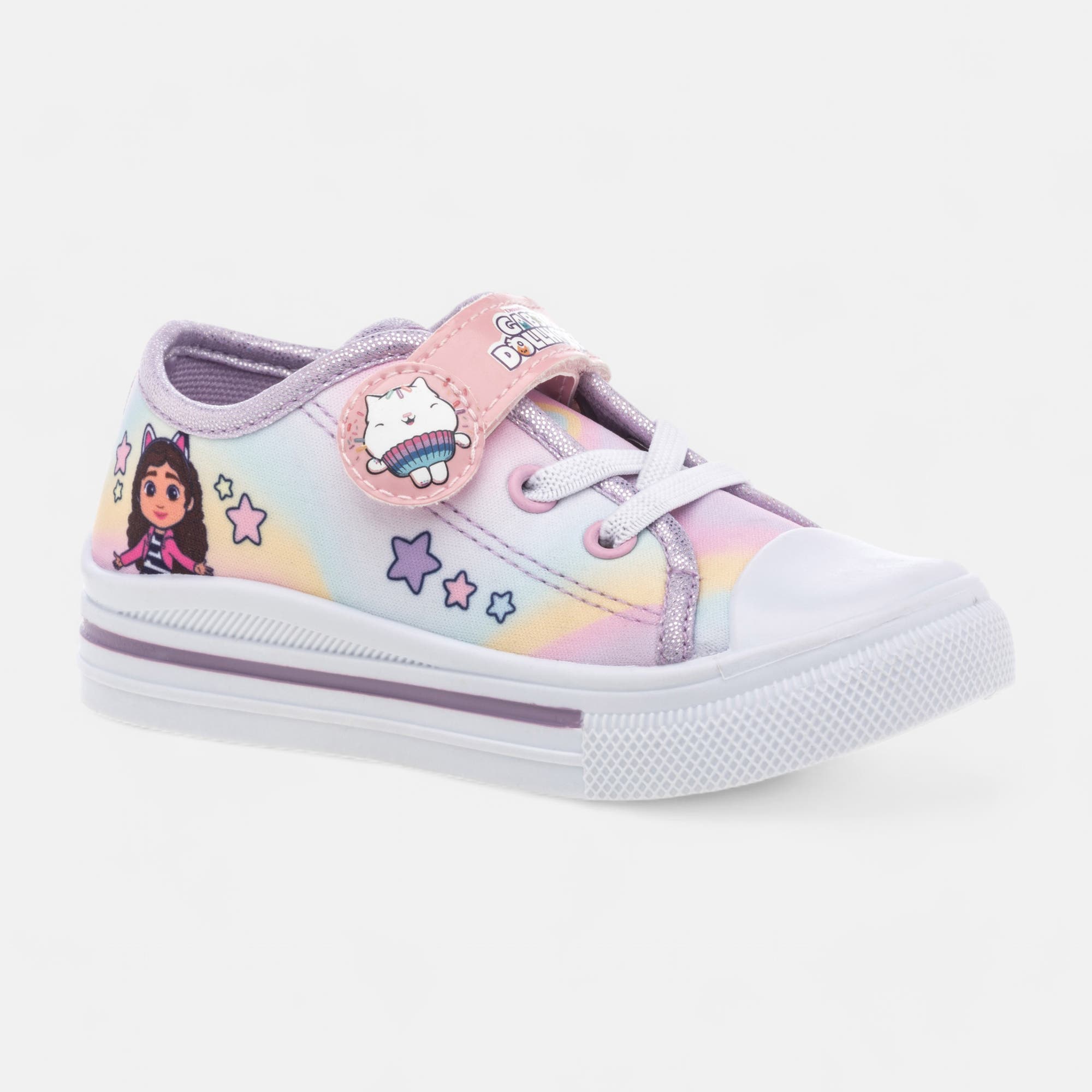 Baskets en toile Fille multicolore