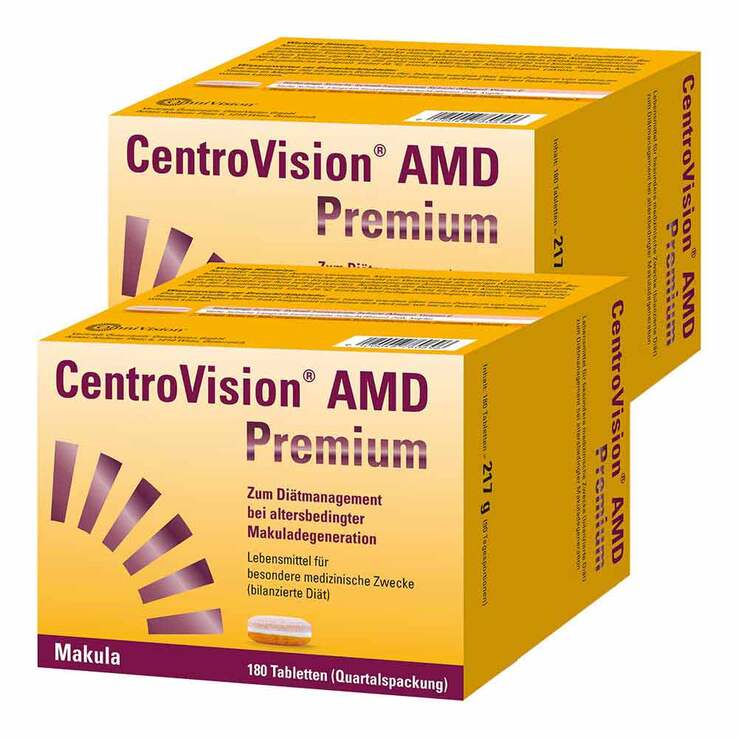 Centrovision AMD Premium Tabletten, 2x180 St