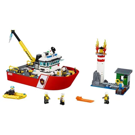 LEGO® City 60109 Feuerwehrschiff