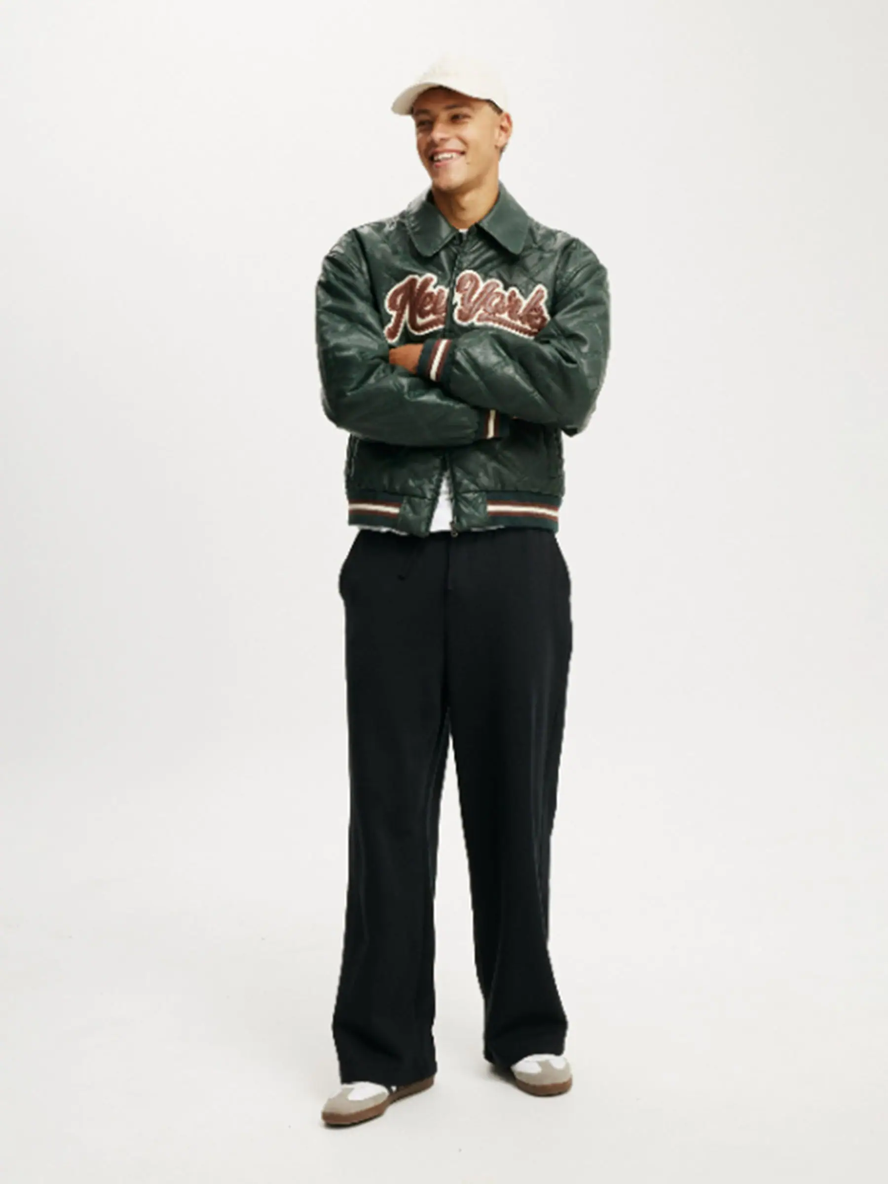 Zwart - Cotton On Super Baggy Trousers