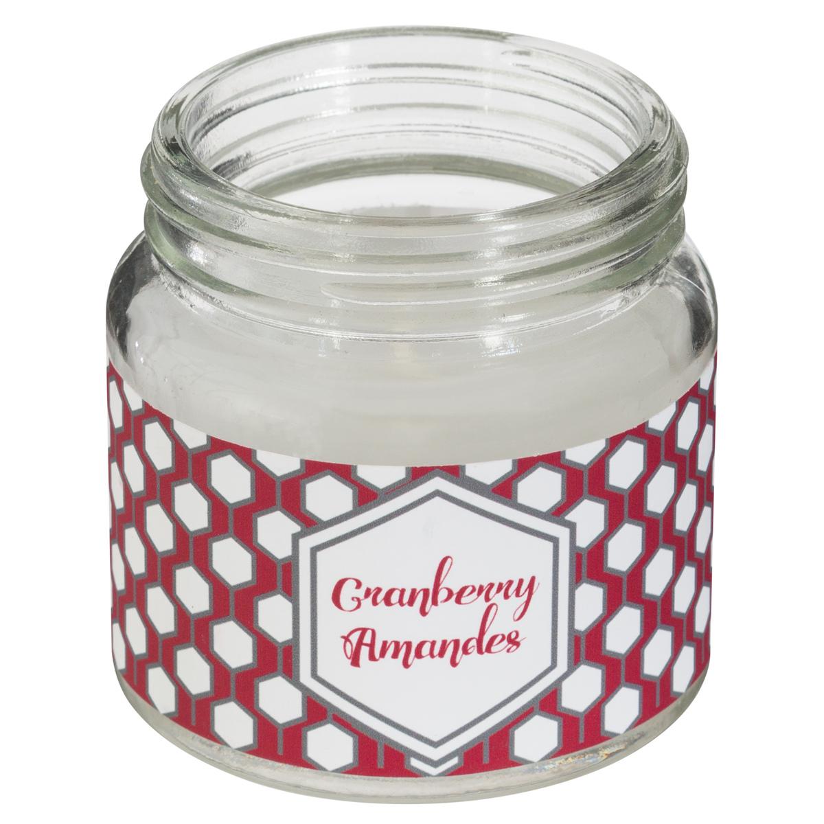 BOUGIE PARFUMEE MONI POT VERRE CRANBERRY 65G