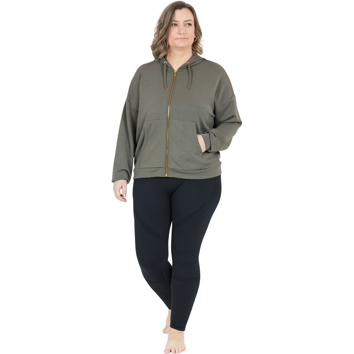 Q Sportswear Tiamo Full Zip Hættetrøje Dame