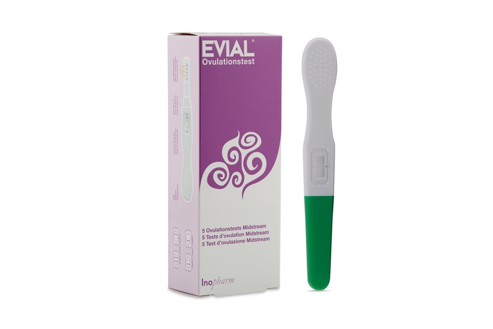 EVIAL Ovulationstest Midstream<br>5 Stück
