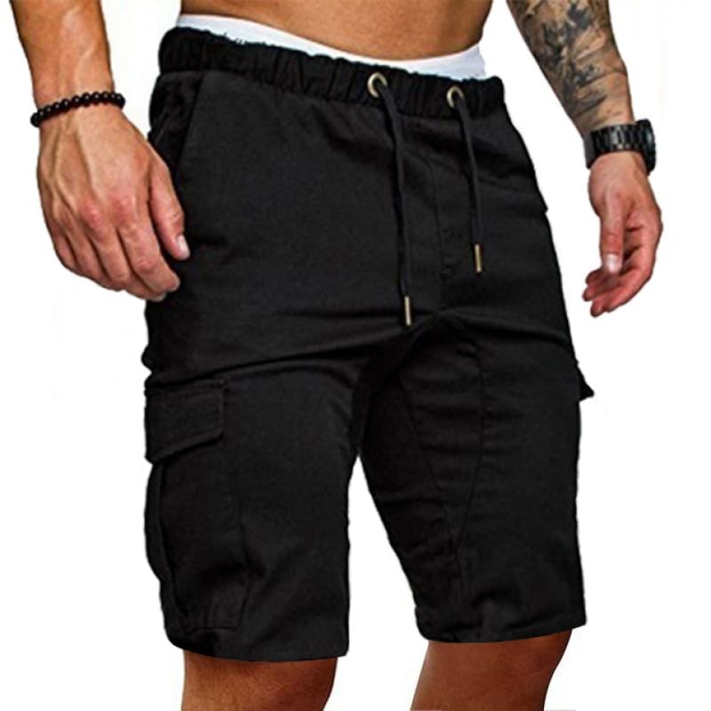 Sheck - Losse taille-cargoshorts met trekkoord