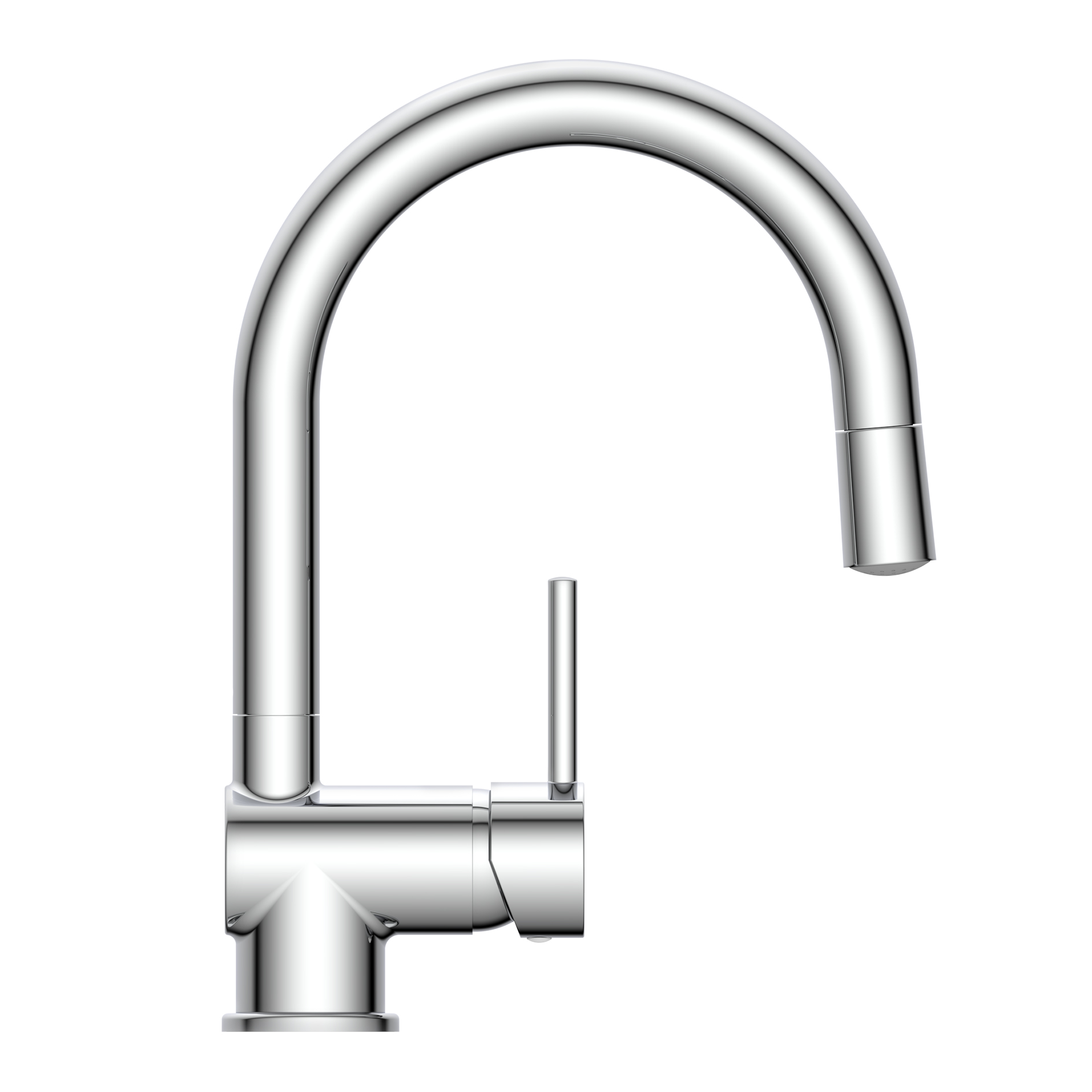 Küchenarmatur - Chrom - Hochdruck - Eco-Click