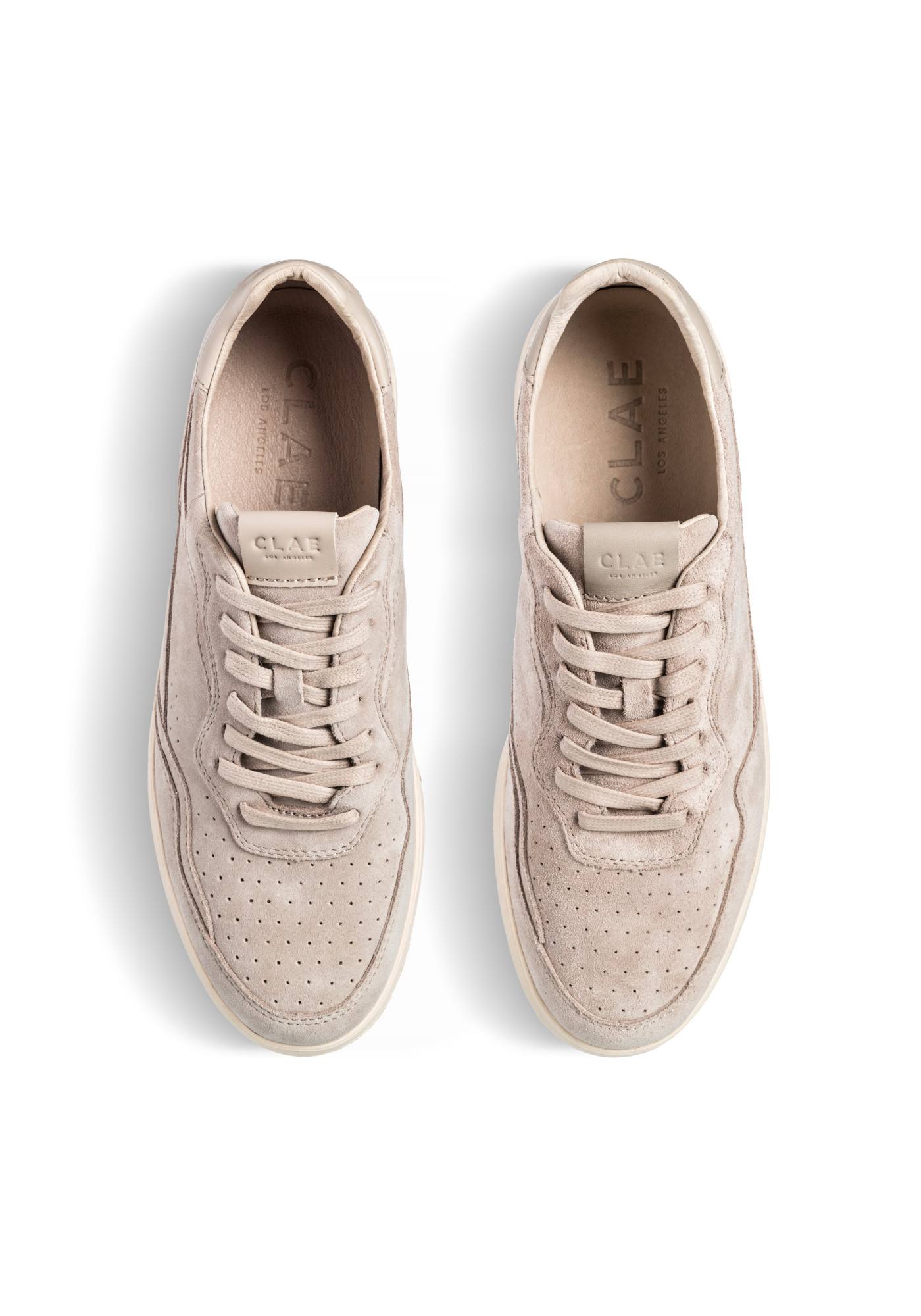 Clae Sneaker Haywood Feather Grey Suede