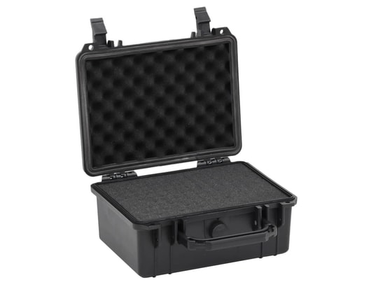 VIDAXL - Sacoche Valise de vol portable noir 24x19x11 cm pp