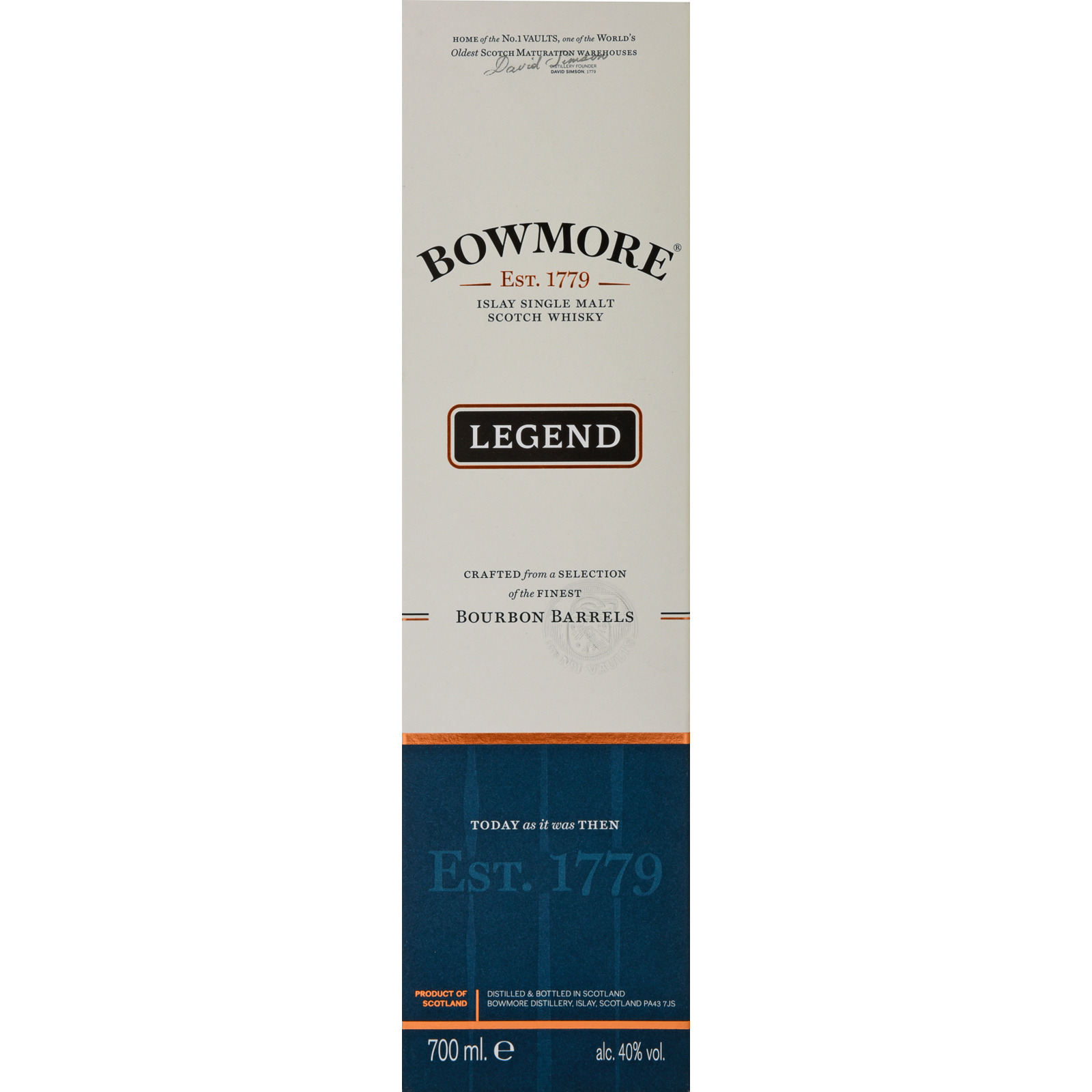 Bowmore Single Malt Whisky Legend 70 cl