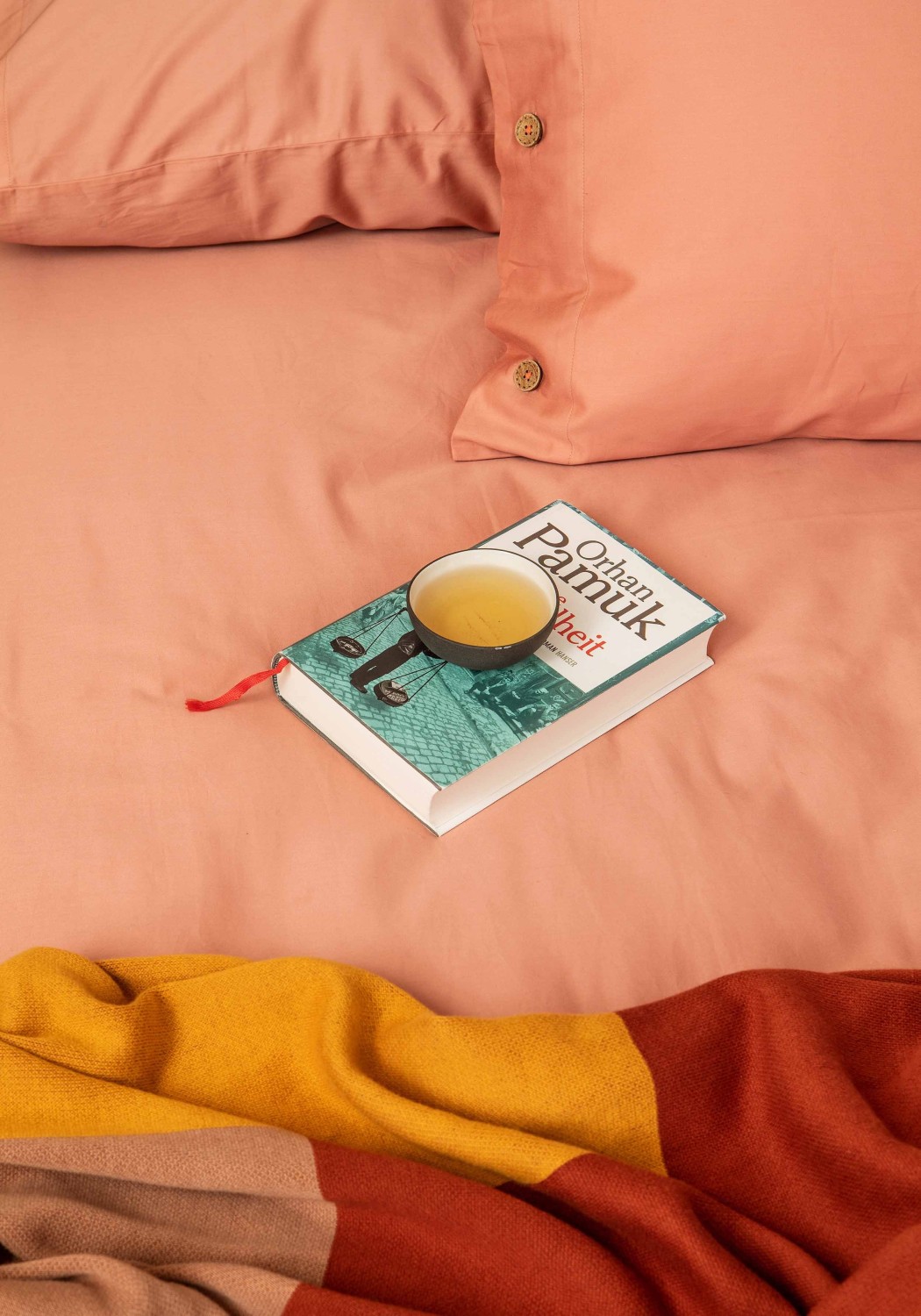 Storyfabrics Duvet-Bezug Satin Terrakotta