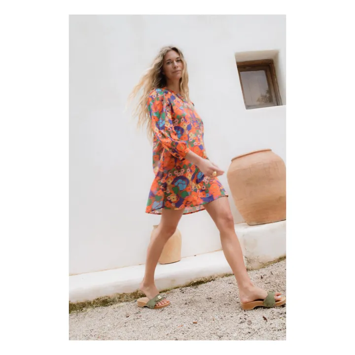 JoSephine Robe Fleurs Kir Royal | Orange