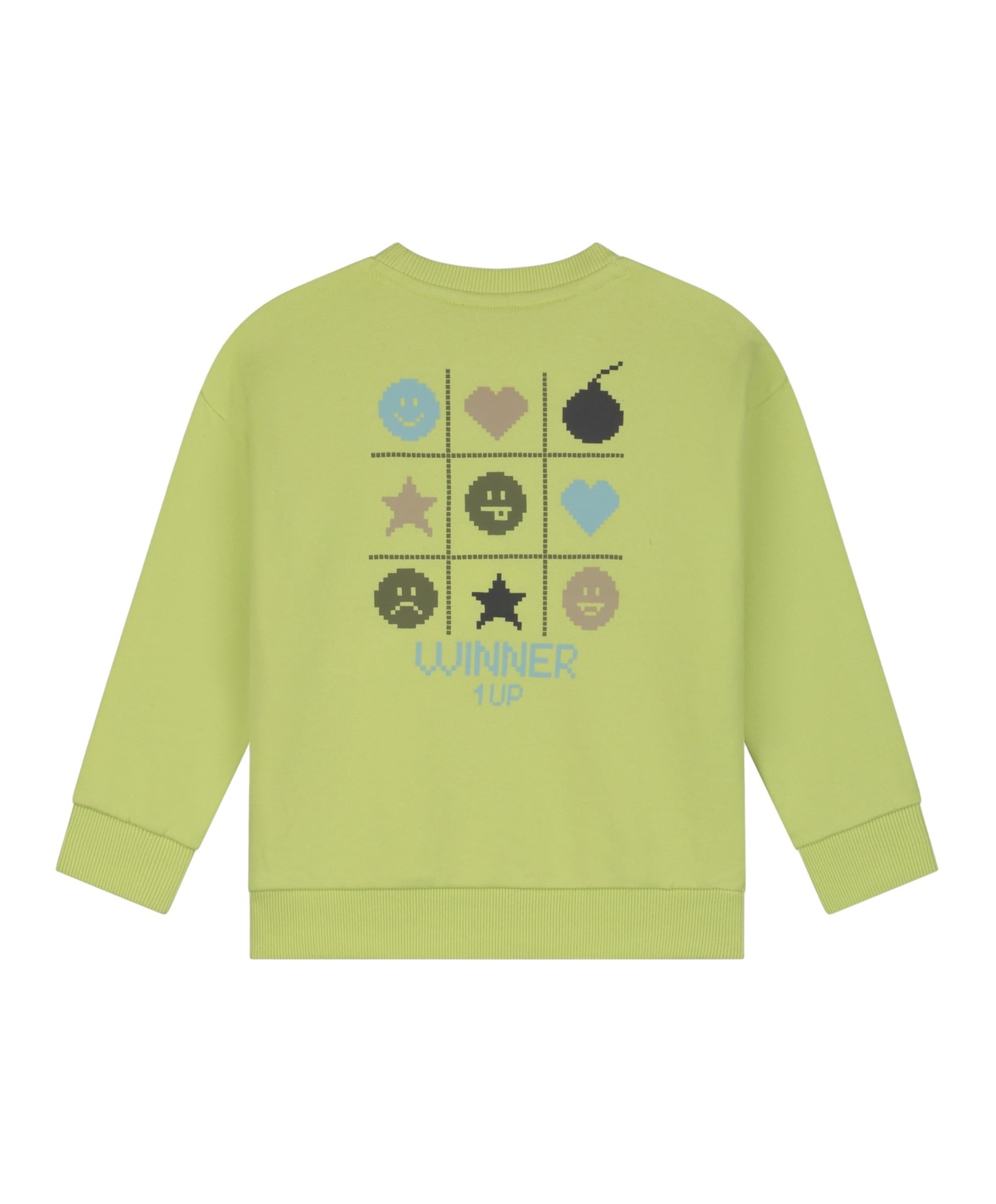 Stains & Stories Jongens sweater groen