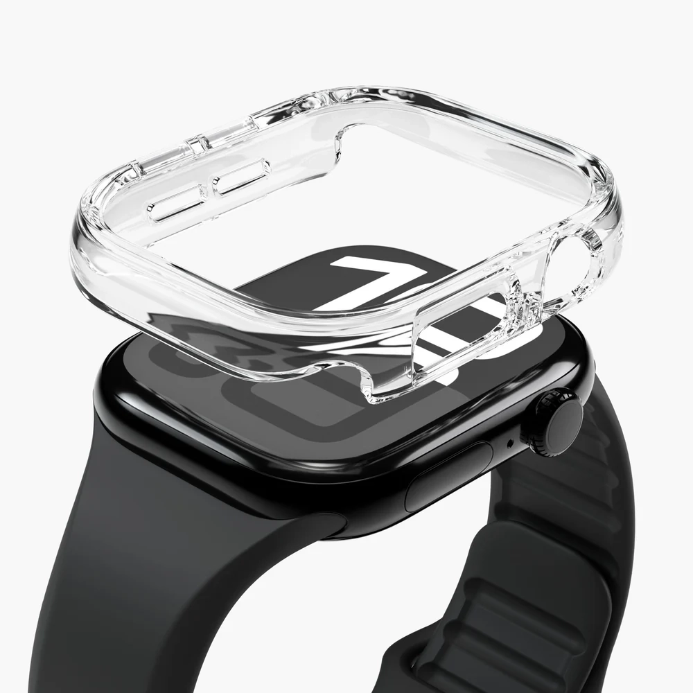 Apple Watch SE 3 (40mm) Bumper Case Hülle Recycelt (WPC00018) - Transparent