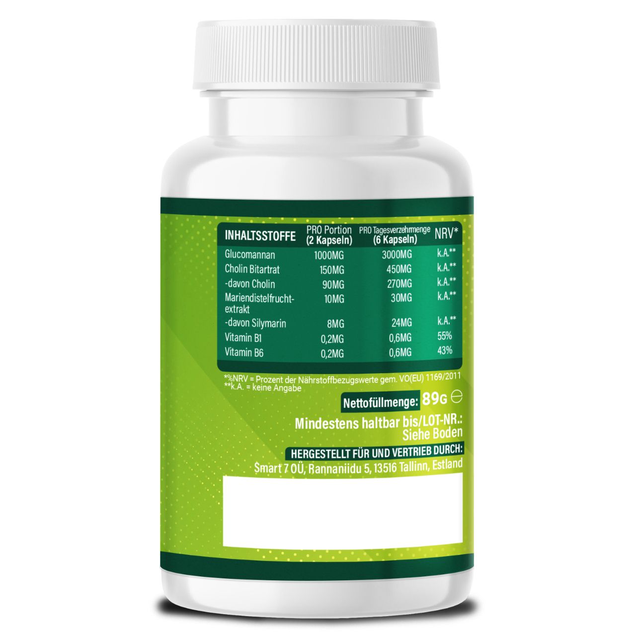 Saint Nutrition® | Green Burn | Kapseln zum Abnehmen