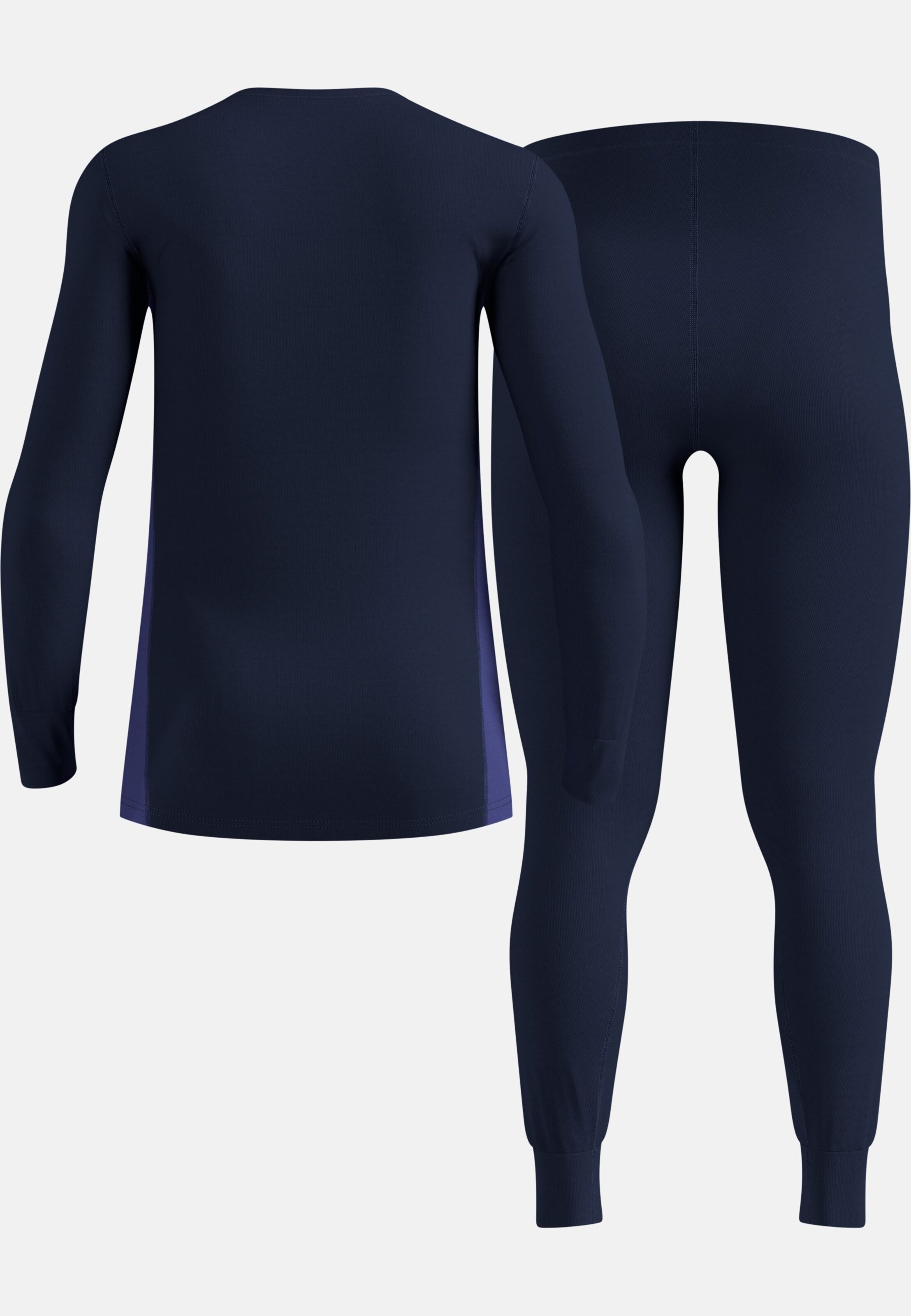 Active Warm Base layer Set in dark sapphire - skipper blue