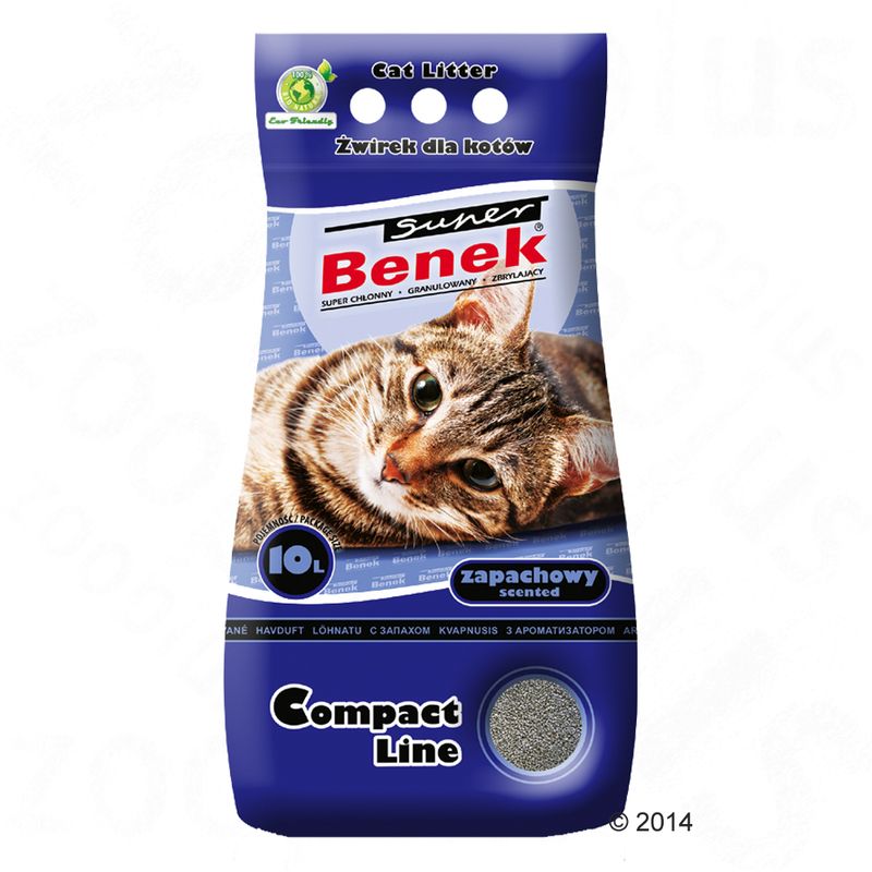 Litière Super Benek Compact, avec parfum
