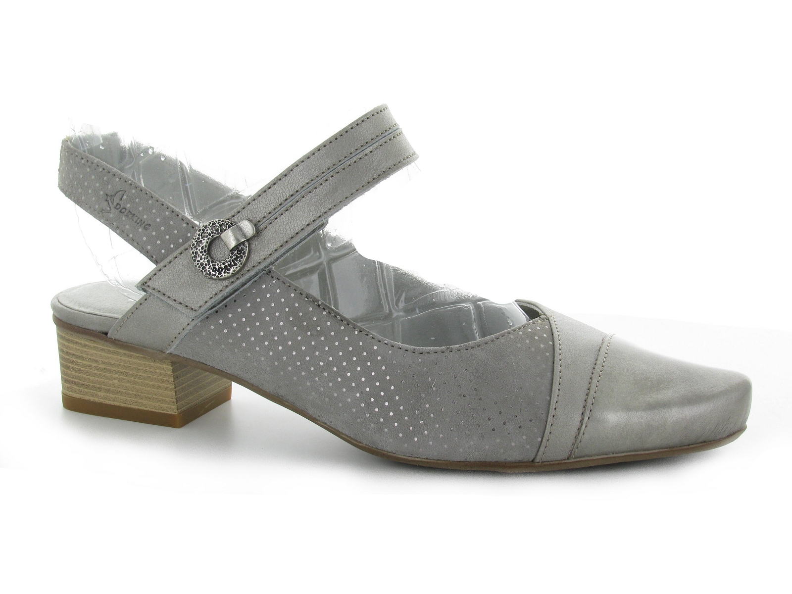 Dorking-7456 Cuir Gris Clair