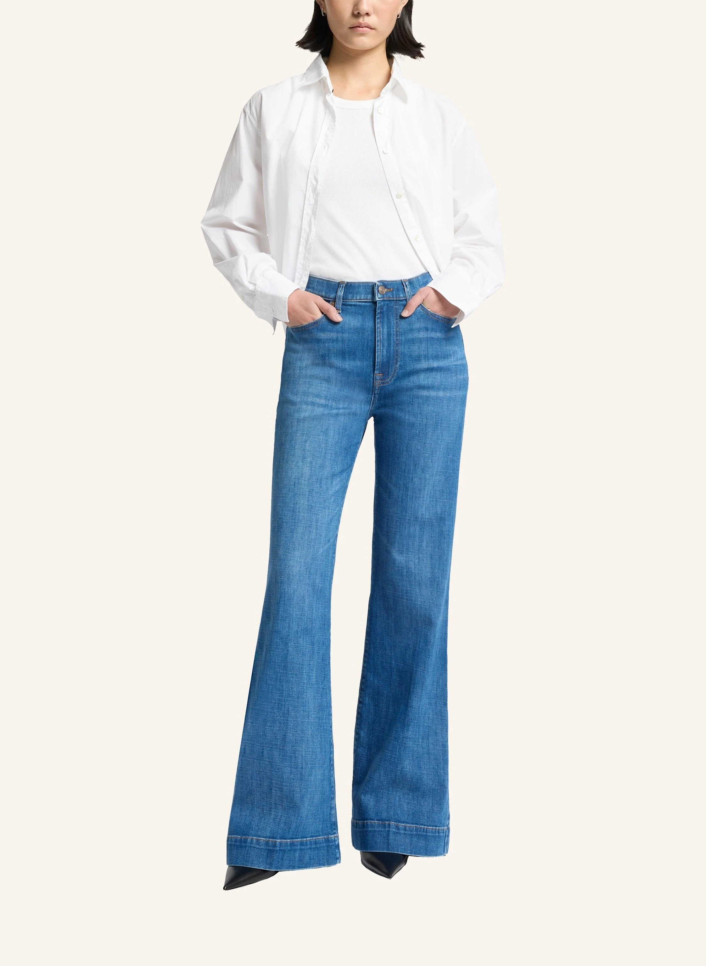 7 for all mankind Jeans MODERN DOJO TAILORLESS Flare Fit