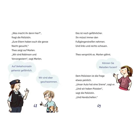 Carlsen Verlag Theo und Marlen auf der Insel