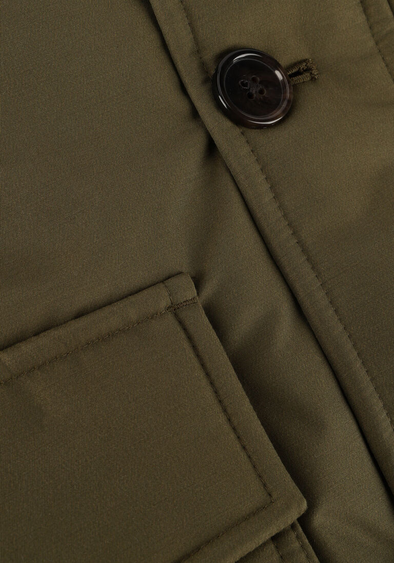 TOMMY HILFIGER donkergroene tommy hilfiger  rockie non fur down parka