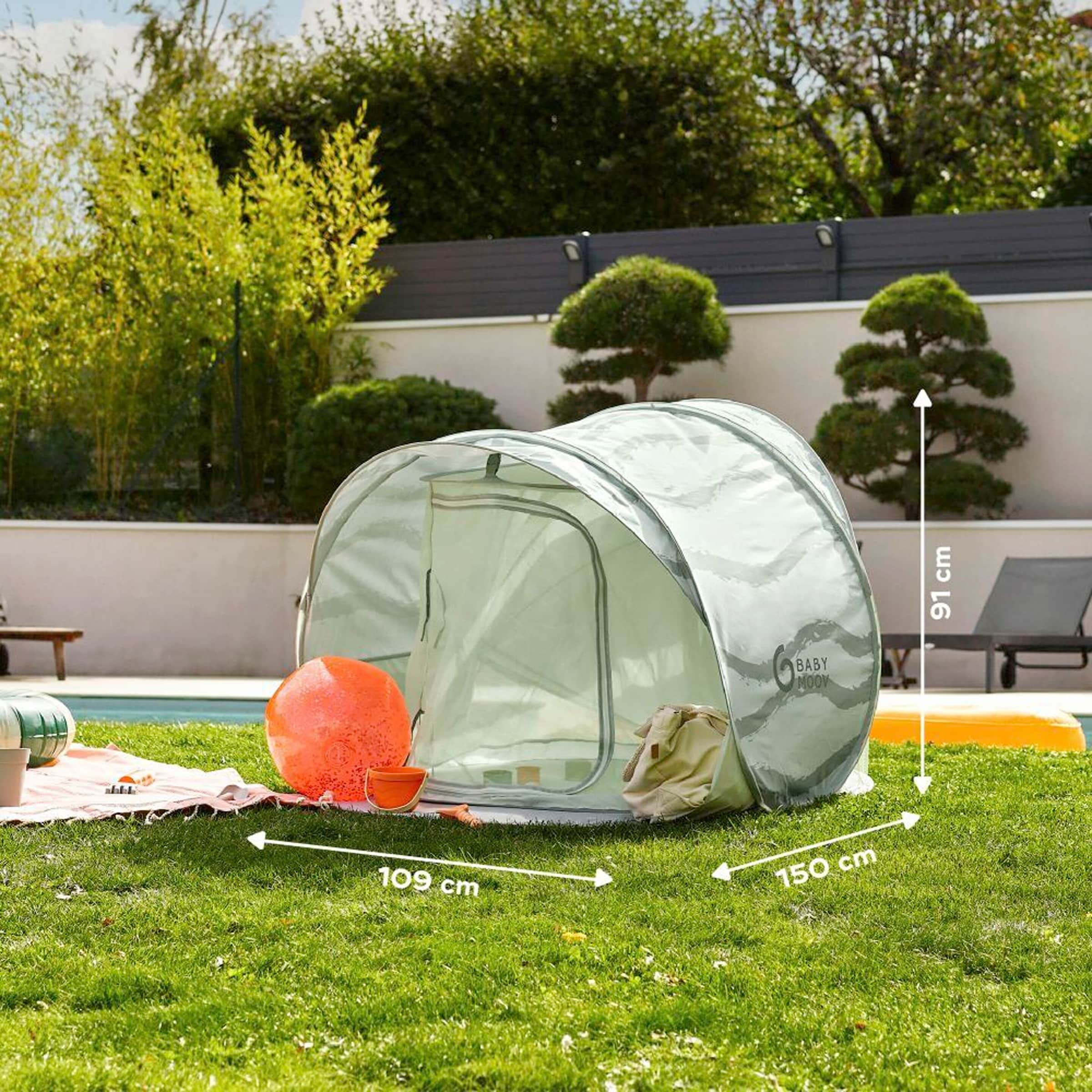 Babymoov Strandmuschel Moov & Protect mit UV-Schutz 50+