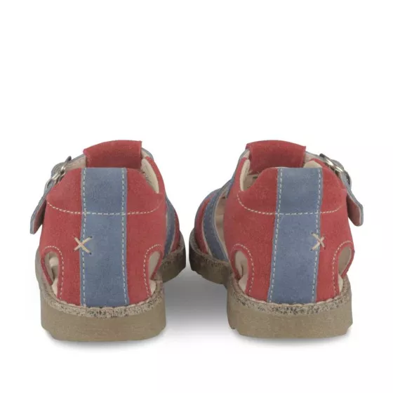 Sandales ROUGE CHARLIE & FRIENDS CUIR